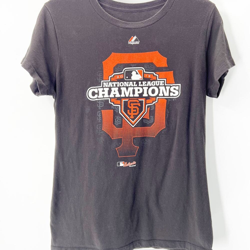 MLB National League 2012 Champions San Francisco Giants Unisex T Shirt Tee Top M